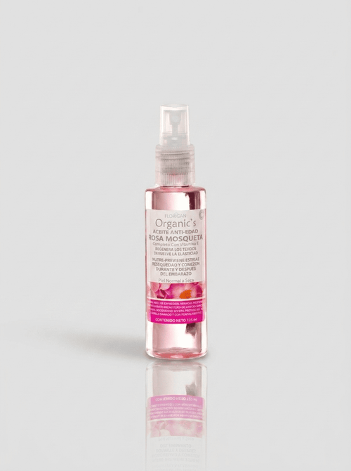 Aceite Anti-Edad de Rosa Mosqueta Florigan con Vitamina E 125 ml