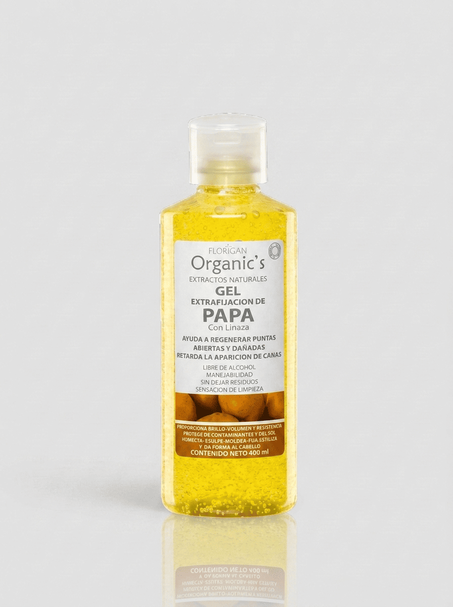 Gel Fortalecedor de Papa Florigan para Cabello 500 ml