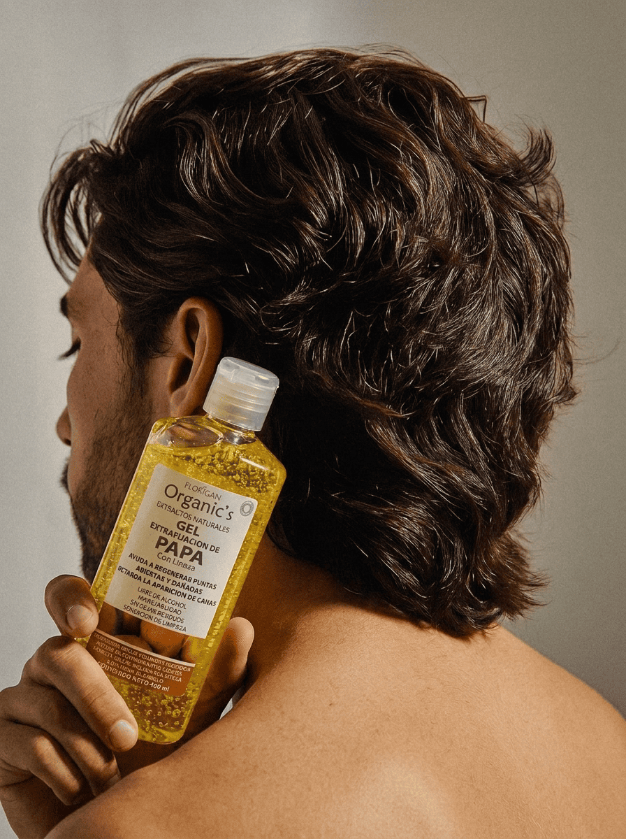 Gel Fortalecedor de Papa Florigan para Cabello 500 ml