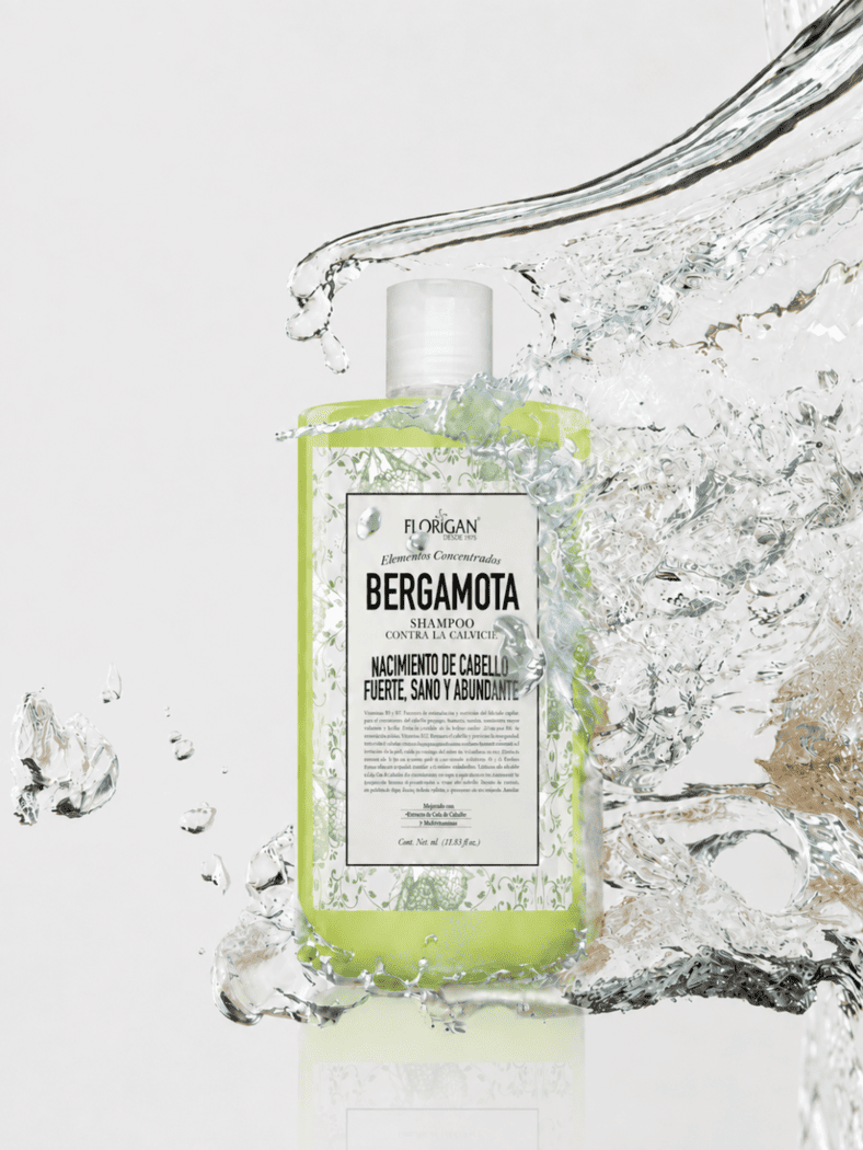 Shampoo Contra la Calvicie Bergamota Florigan 350 ml