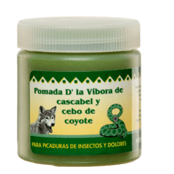 Pomada Relajante Víbora de Cascabel y Cebo de Coyote