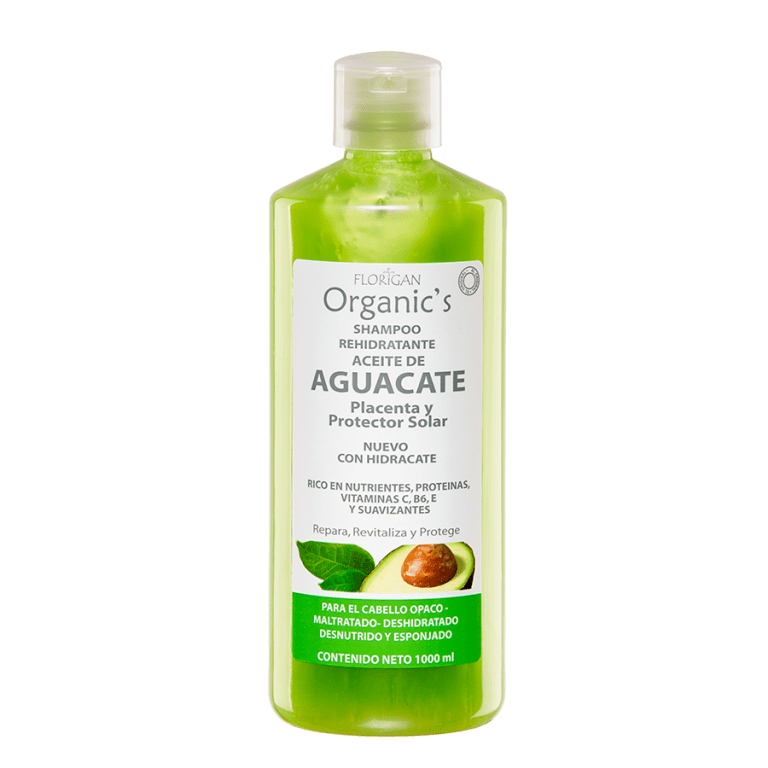 Shampoo Hidratante Aceite de Aguacate FLORIGAN